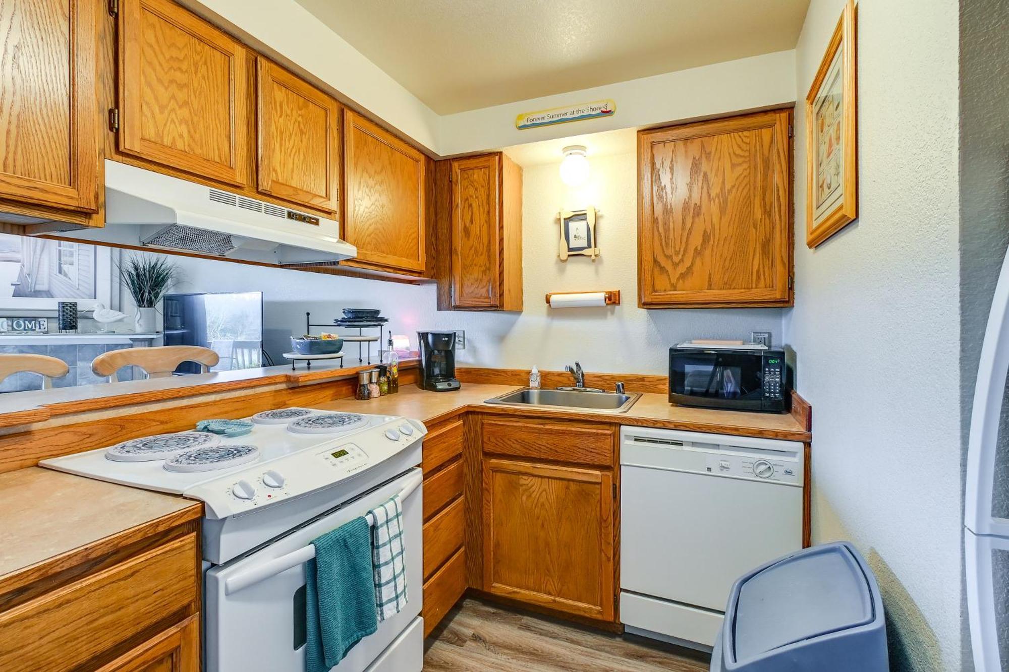 Ocean Shores Condo With Balcony Less Than 1 Mi To Beach! Экстерьер фото