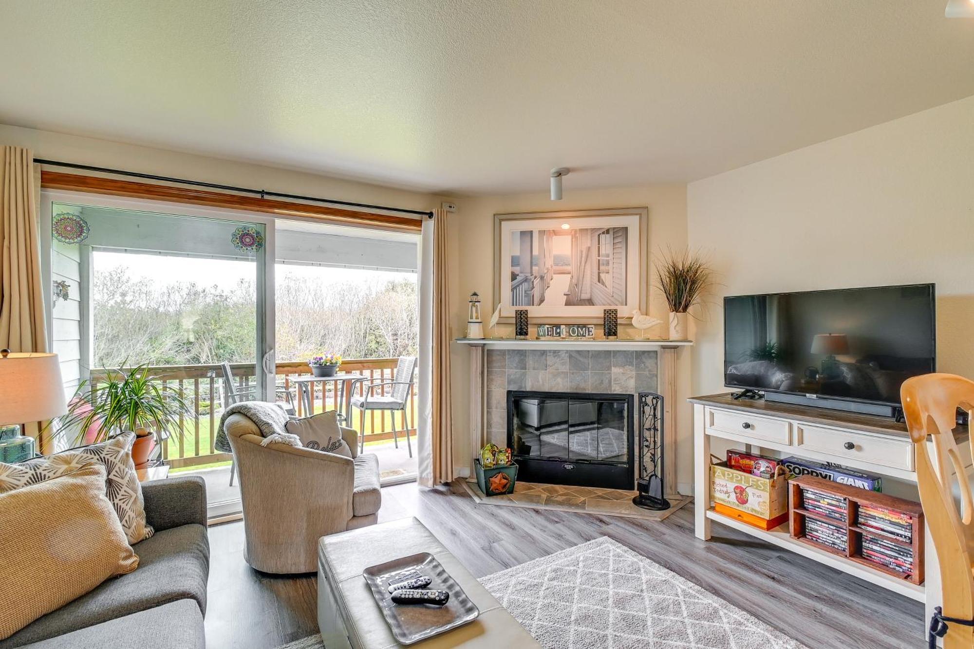 Ocean Shores Condo With Balcony Less Than 1 Mi To Beach! Экстерьер фото