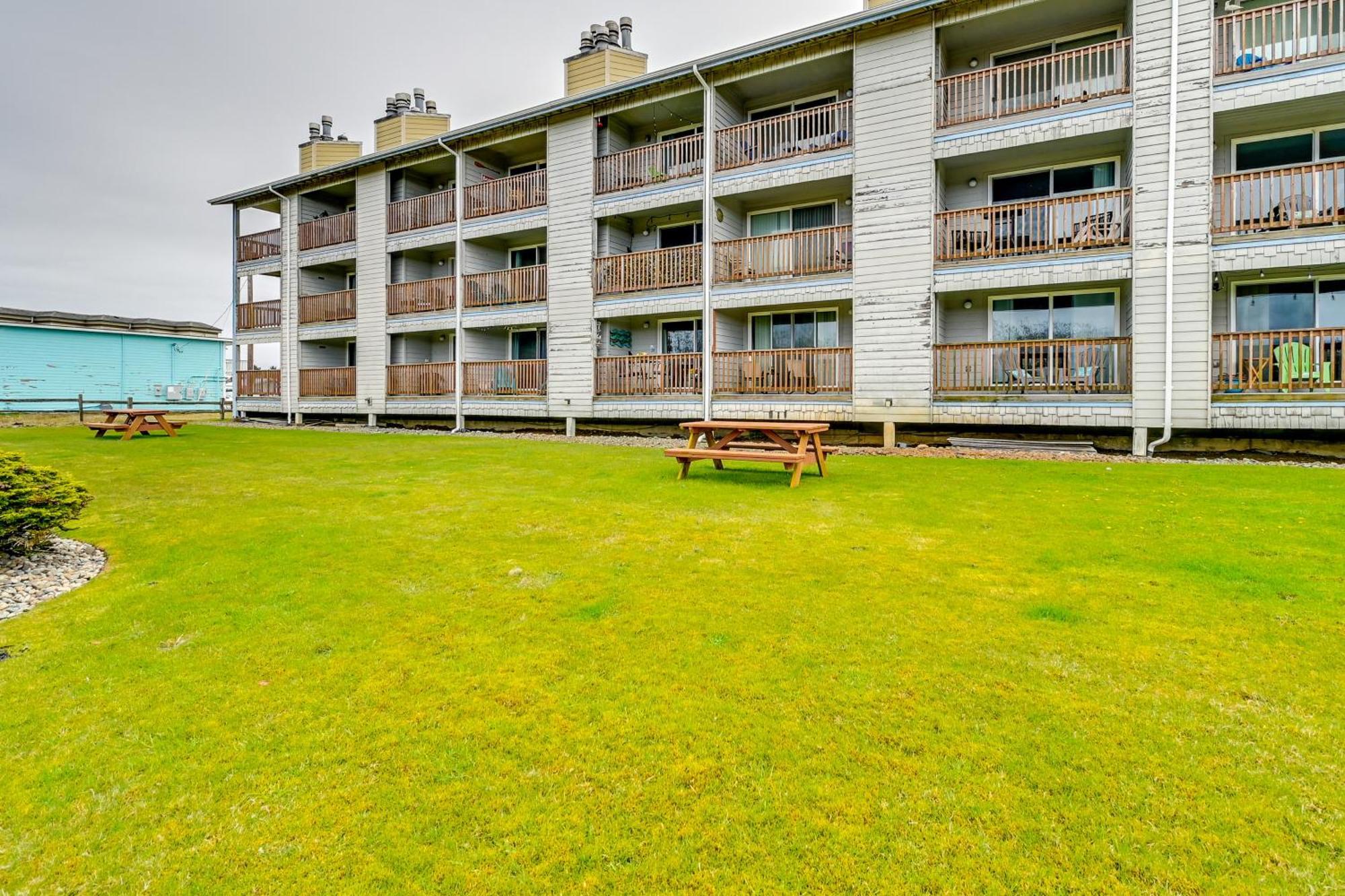 Ocean Shores Condo With Balcony Less Than 1 Mi To Beach! Экстерьер фото